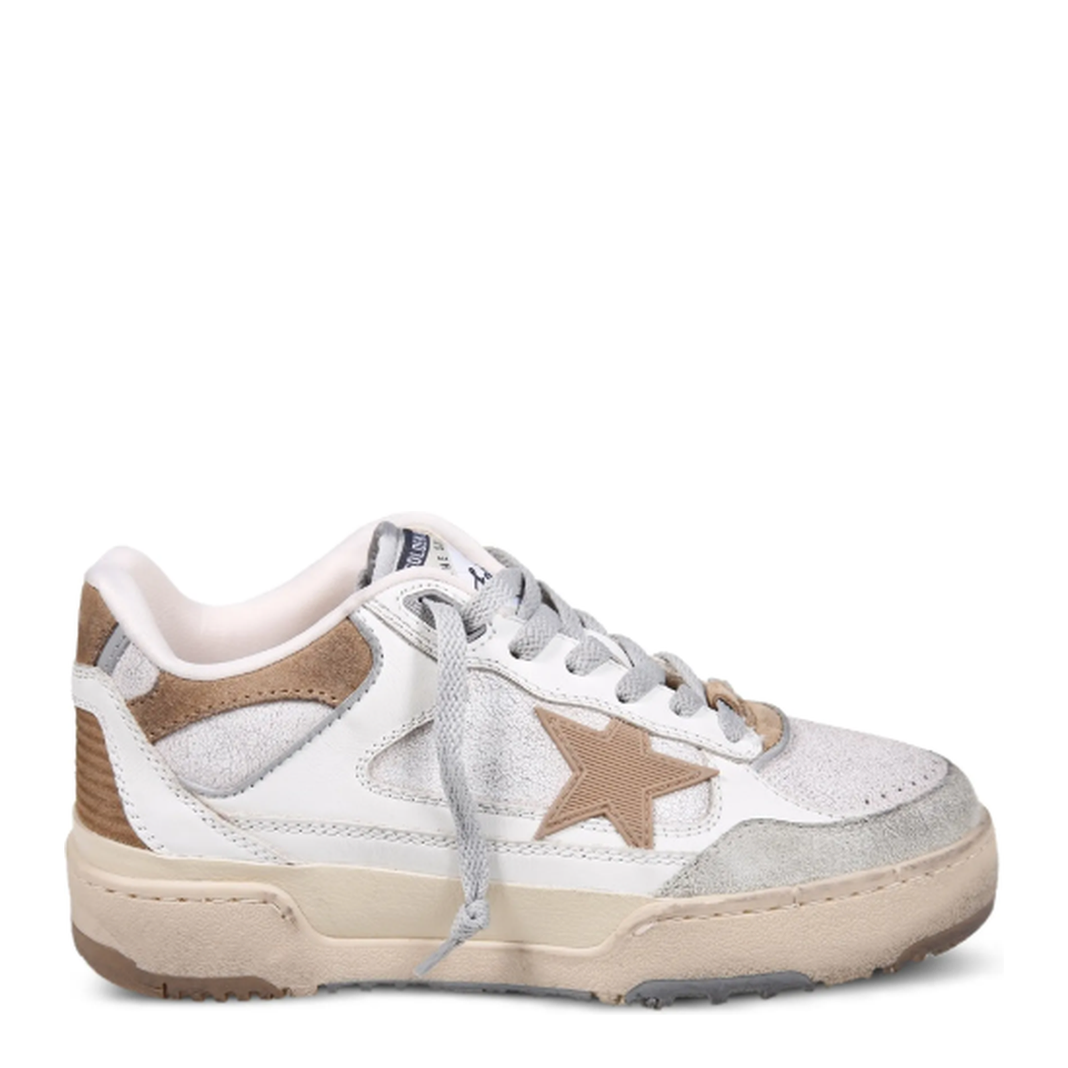 MAYFEYR - Golden Goose - Forty Two Leather Upper Suede Toe Heel And Spur Nylon Tongue Rubber Star - GWF00630F00795711981