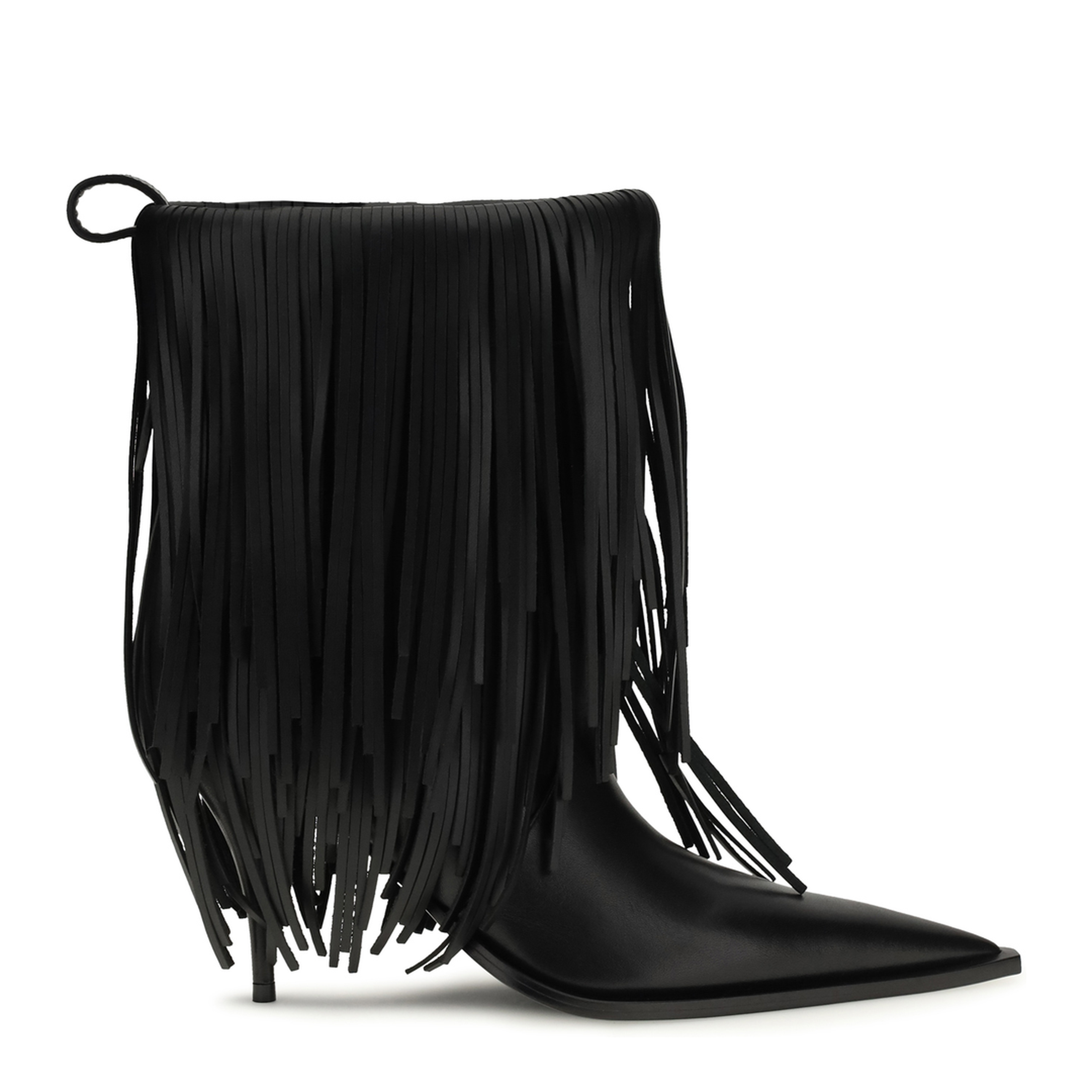 MAYFEYR - Balenciaga - Avenue Fringe Ankle Boots - 855350WBDO01000