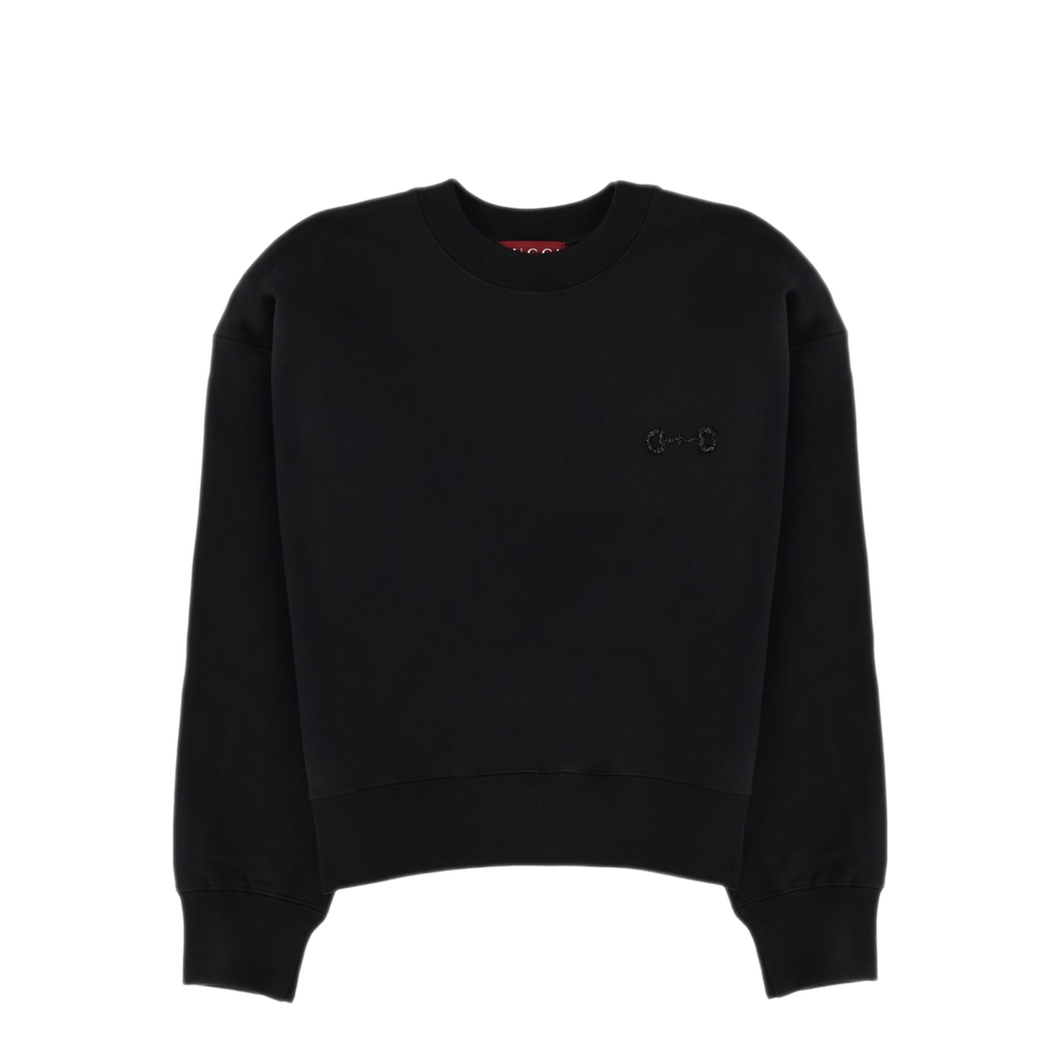Long Sleeve Crew-Neck Boxy Sweater
