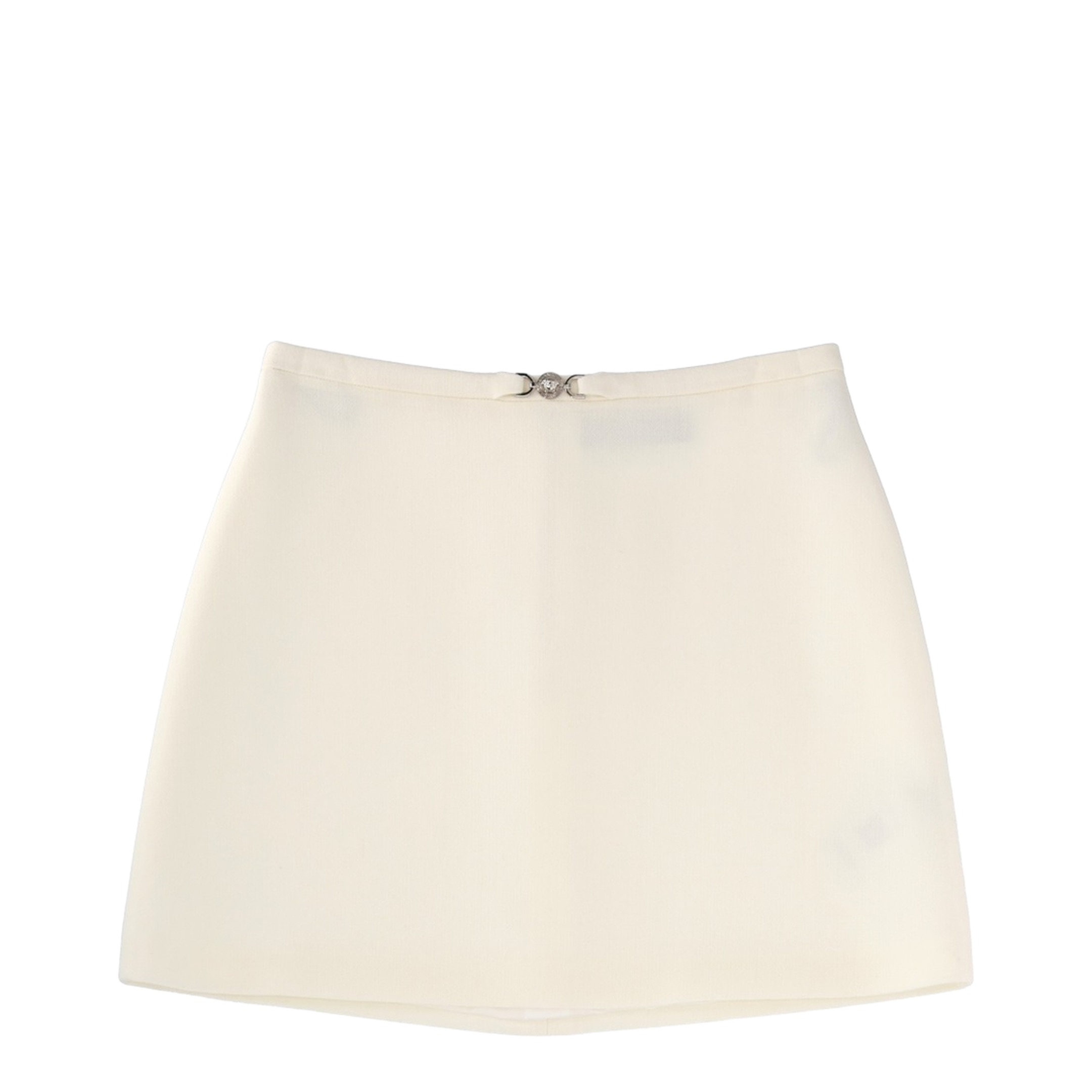 Double Wool Crêpe Mini Skirt
