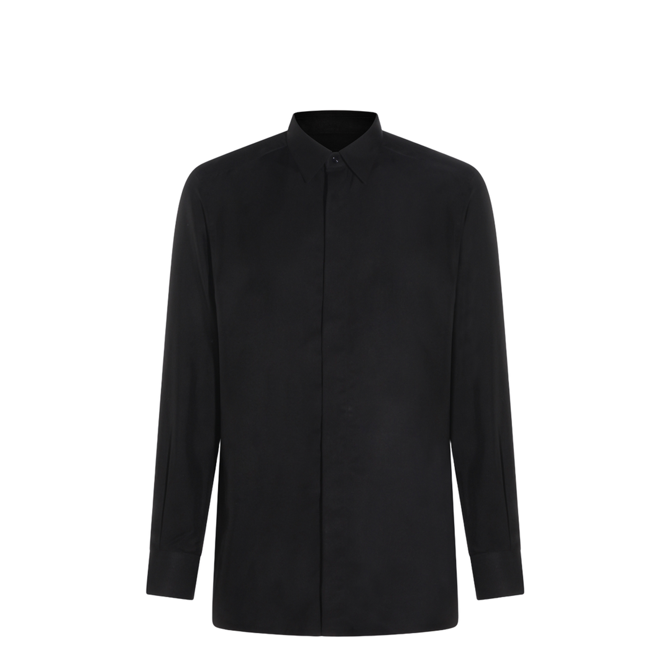 Drapy Twill Casual Shirt