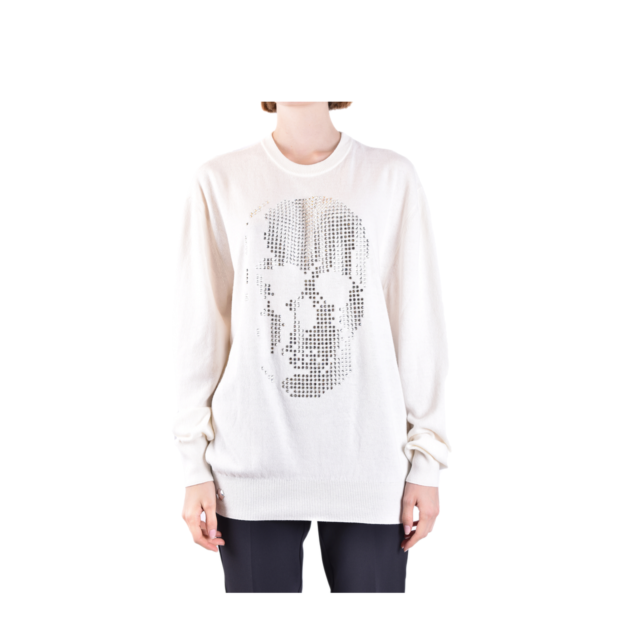 MAYFEYR - PHILIPP PLEIN - Sweater White - AACCWKKO0580PTE003N01