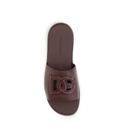 MAYFEYR - Dolce & Gabbana - Grained Leather Sandals - A80397A8N82