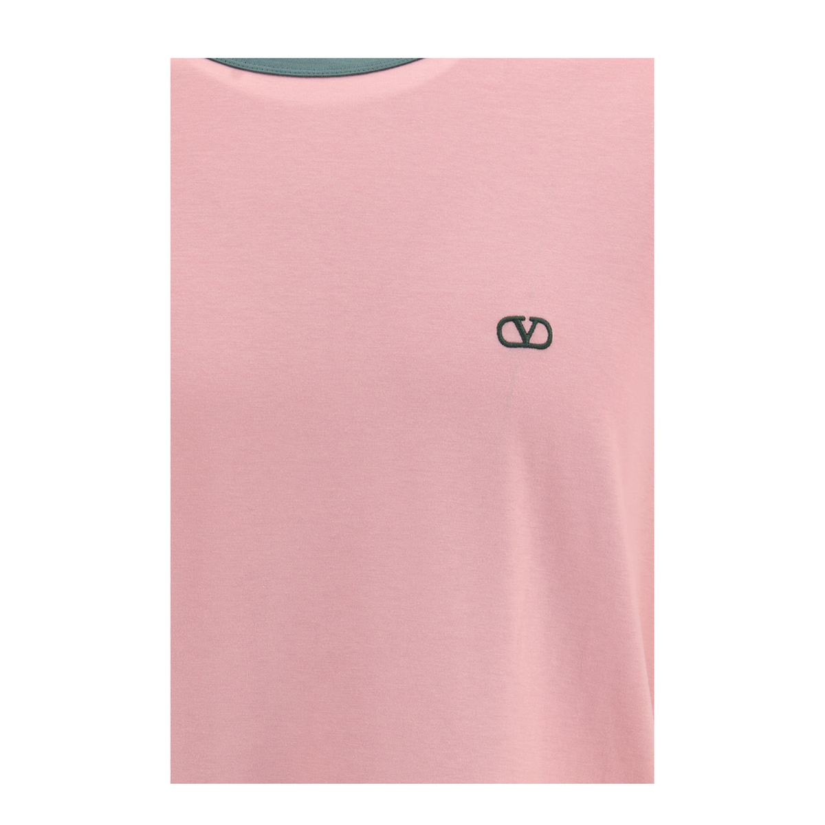 MAYFEYR - Valentino - Embroidered Logo Cotton Jersey T Shirt - 9V0MG10VBR61TP