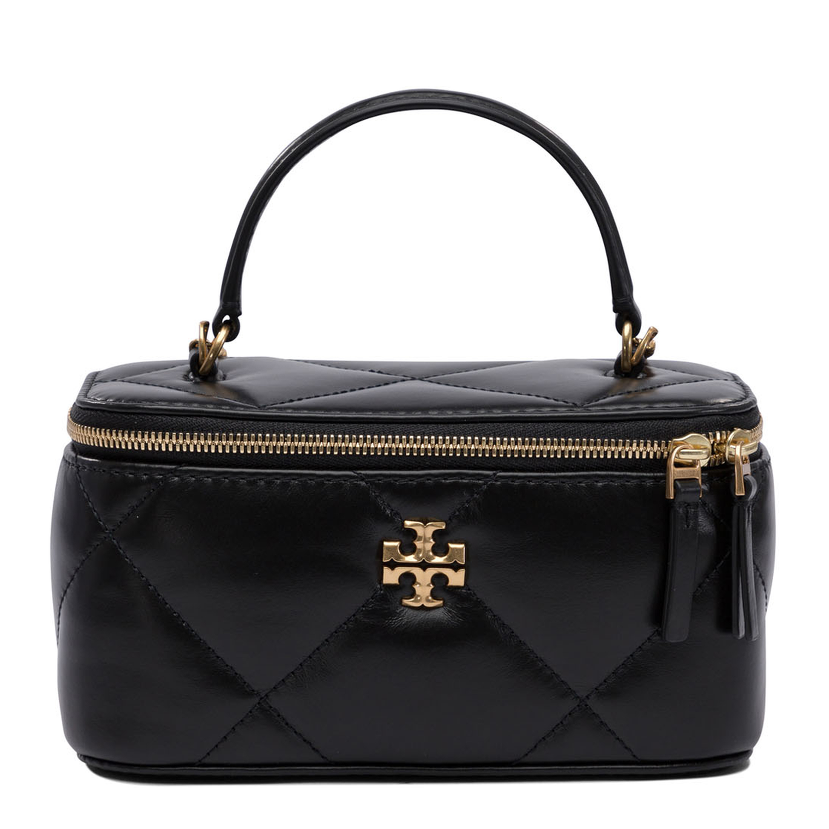 Vanity Black Leather Bag