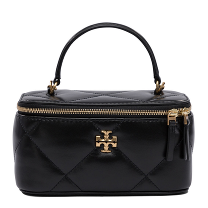 Vanity Black Leather Bag