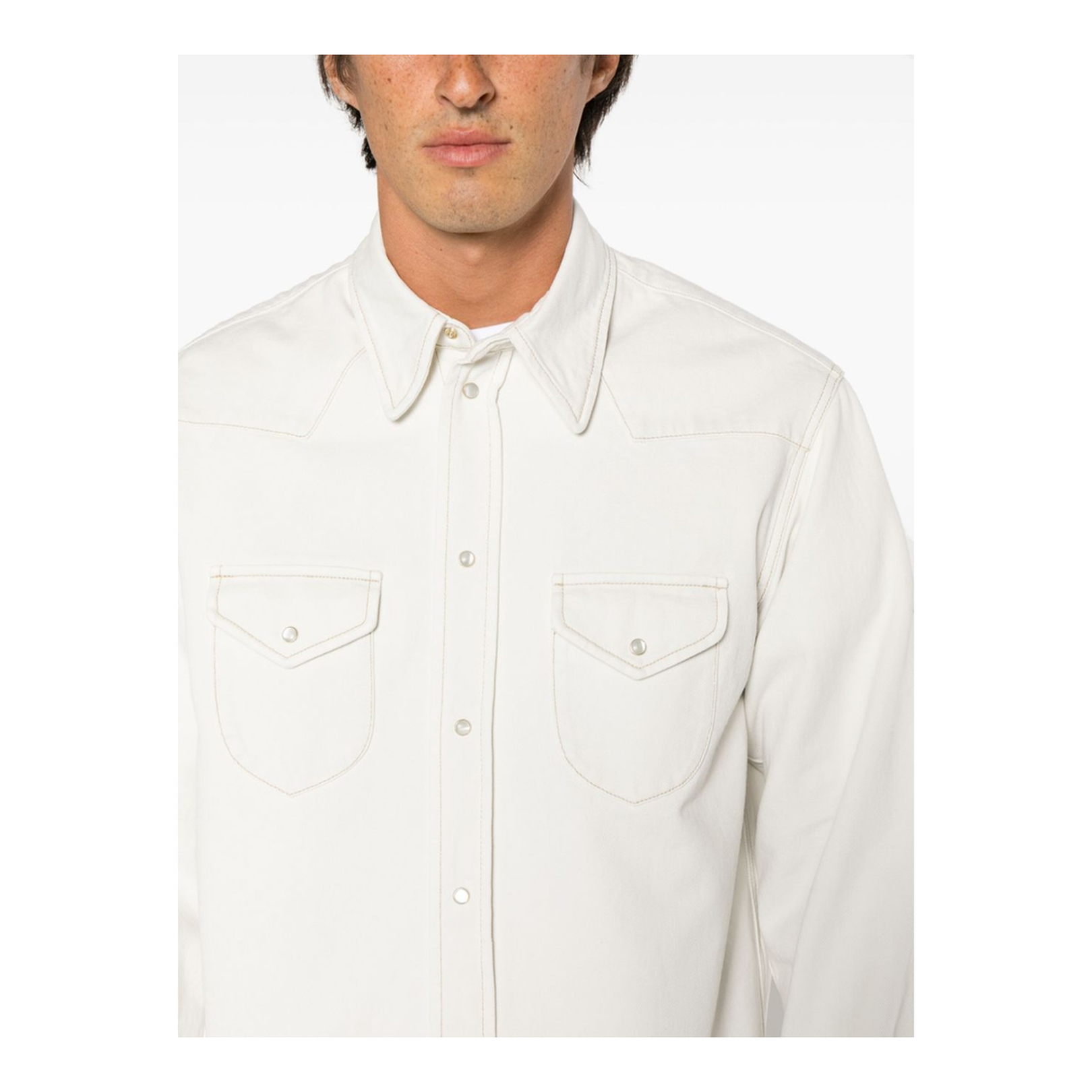 Cotton Shirt in White