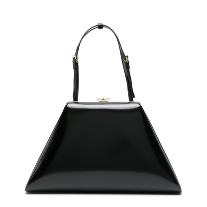 Patent-Leather Tote Bag