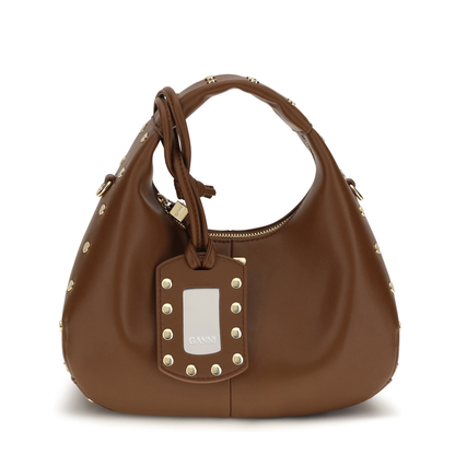 MAYFEYR - Ganni - Mini Studded Hobo Handbag - C1040032
