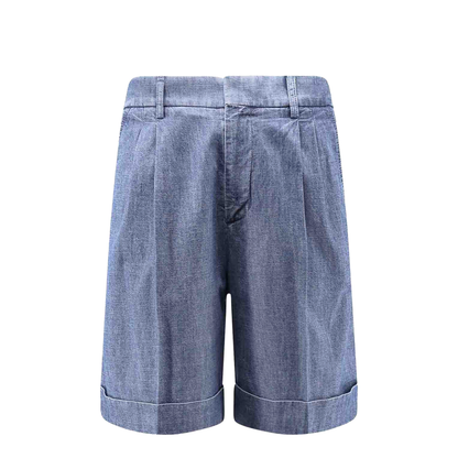 Denim Bermuda Shorts