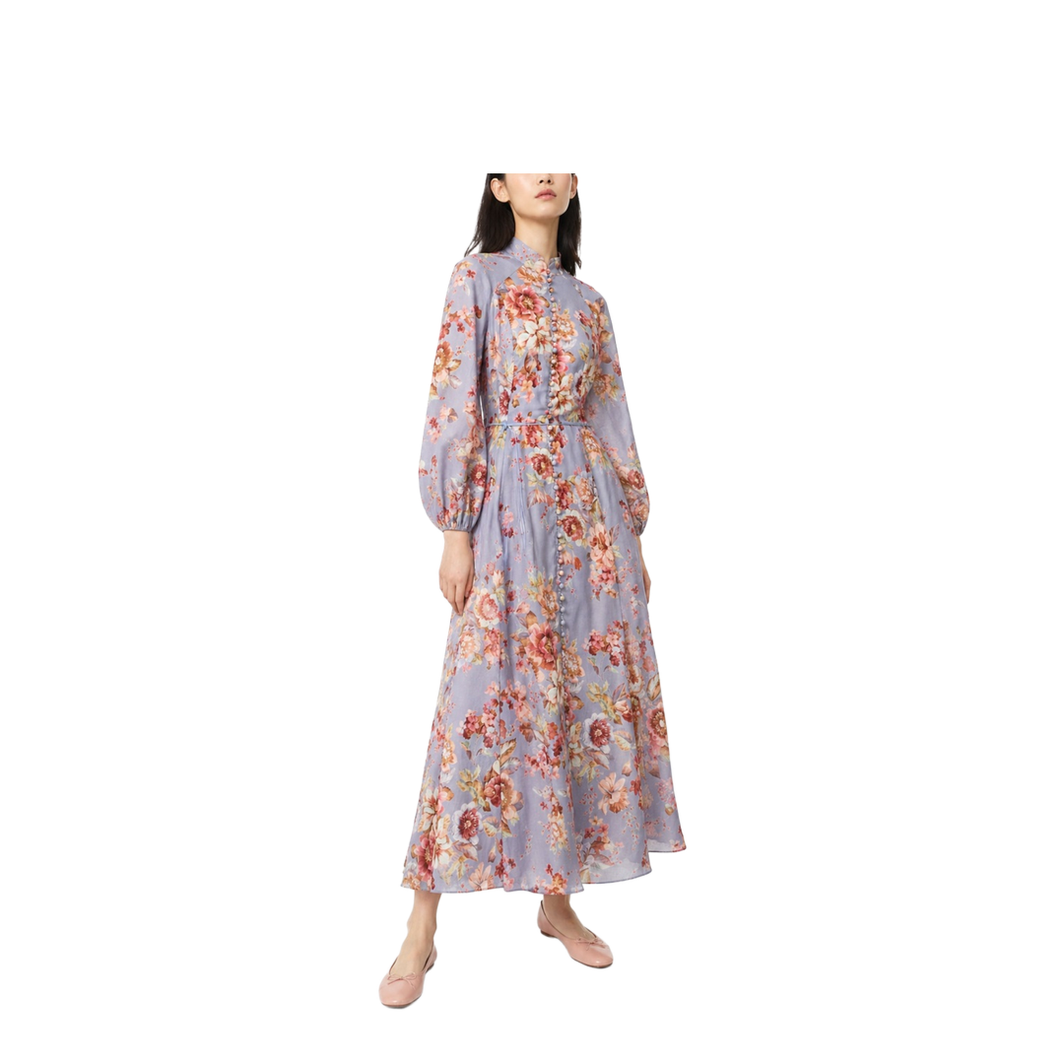 Awaken Billow Floral Maxi Dress