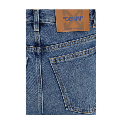 MAYFEYR - Off-White - Venus Straight Leg Jeans - 2FM01820BW423