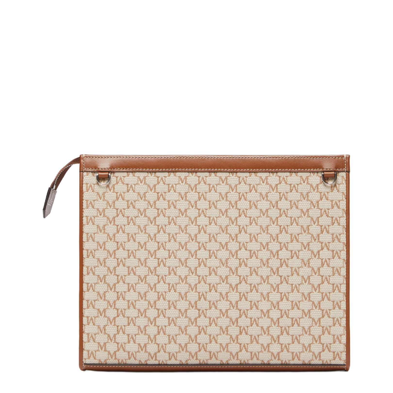 Cotton Jacquard Medium Pouch