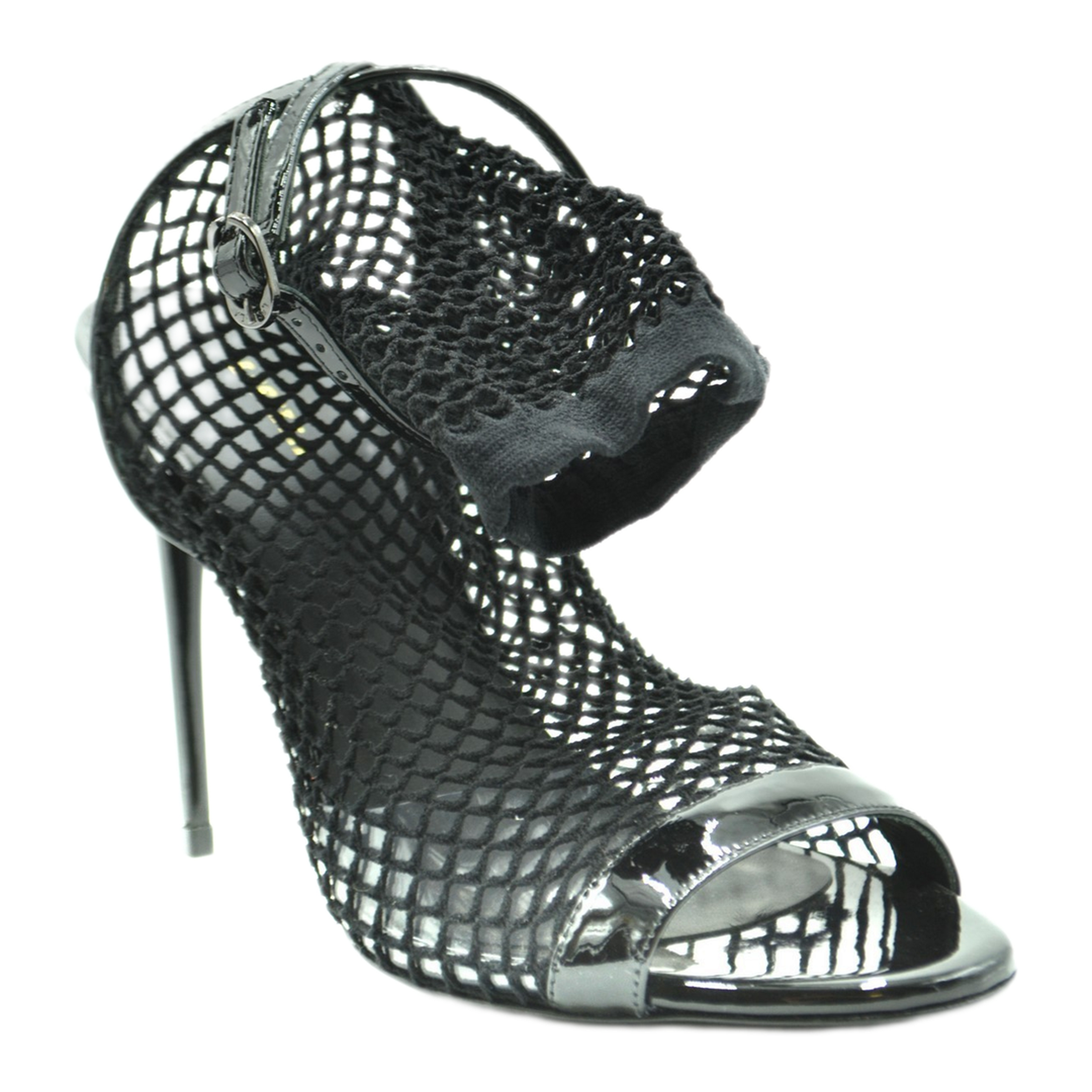 MAYFEYR - LE SILLA - Black Canvas Sandals - 8503Q100