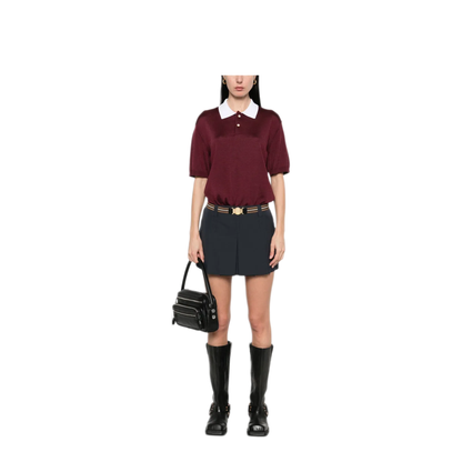 MAYFEYR - Miu Miu - Pleated Mini Skirt - MG2406SOOO12NSF0008