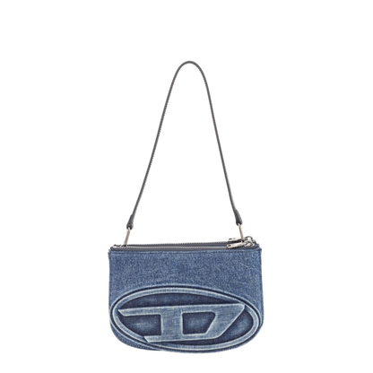Twin Denim Shoulder Bag