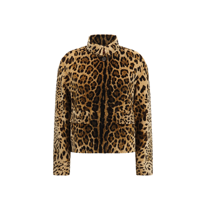 MAYFEYR -  - Printed Smooth Velvet Boxy Jacket - 2626046061600