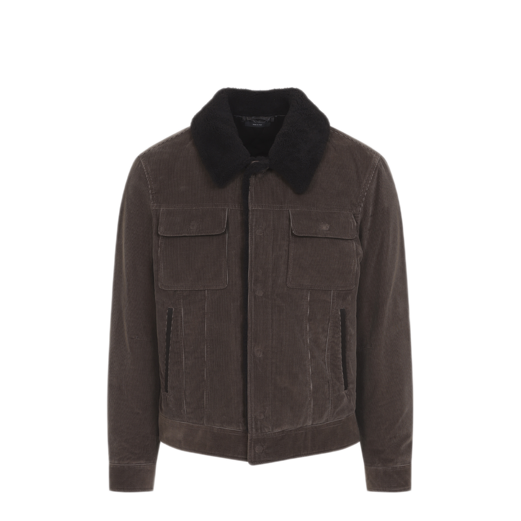 MAYFEYR - Tom Ford - 900 Wale Cord Sherling Collar Trucker - OBS083FMC330EBP