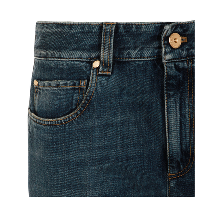 Contemporary Flare Jean Blue