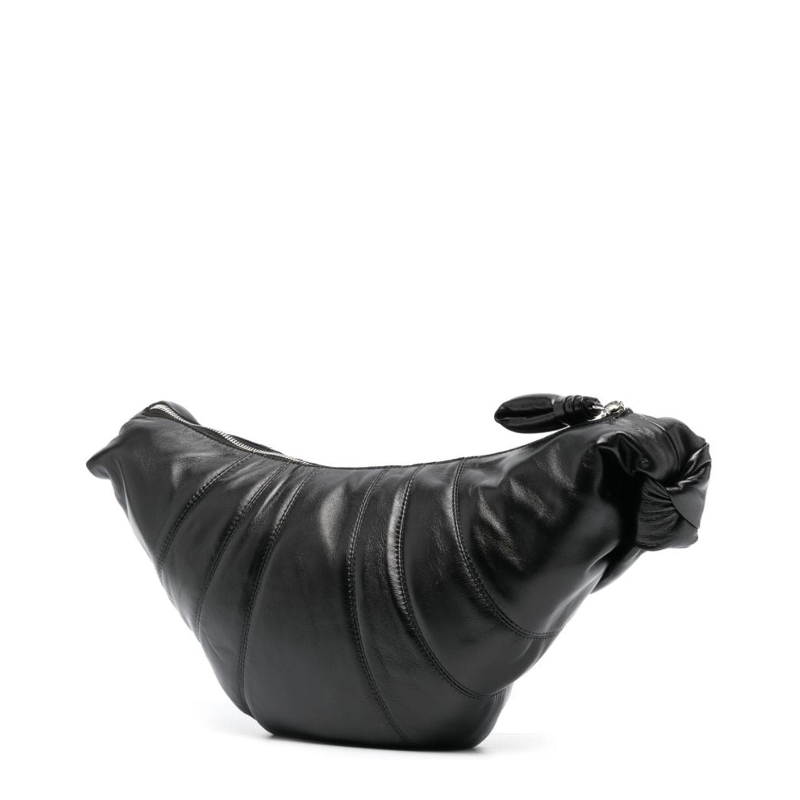 Croissant medium leather shoulder bag