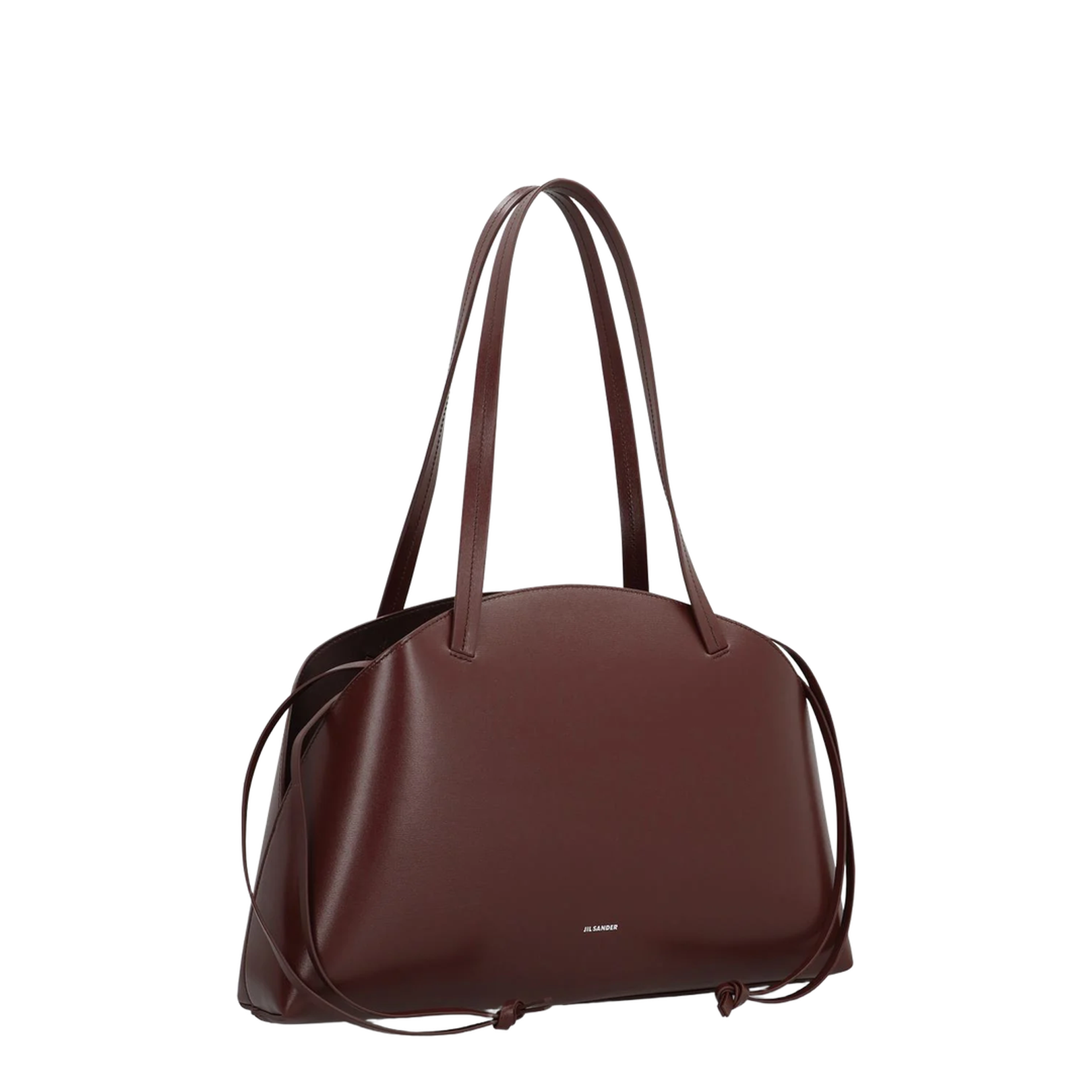Curve Leather Shoulder Bag