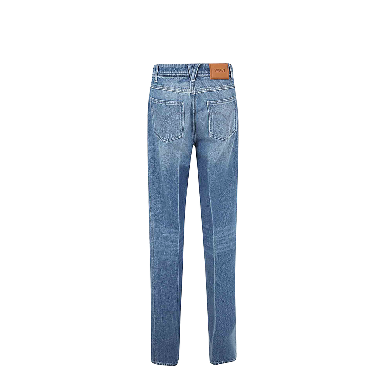 Denim Straight Leg Jeans