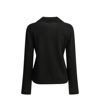 MAYFEYR - Semper - Cashmere Polo Sweater - WMNPOLOCASHNERO