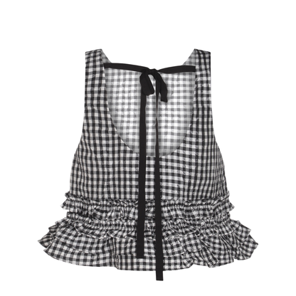 MAYFEYR - Ganni - Top Light Grey - W0594099