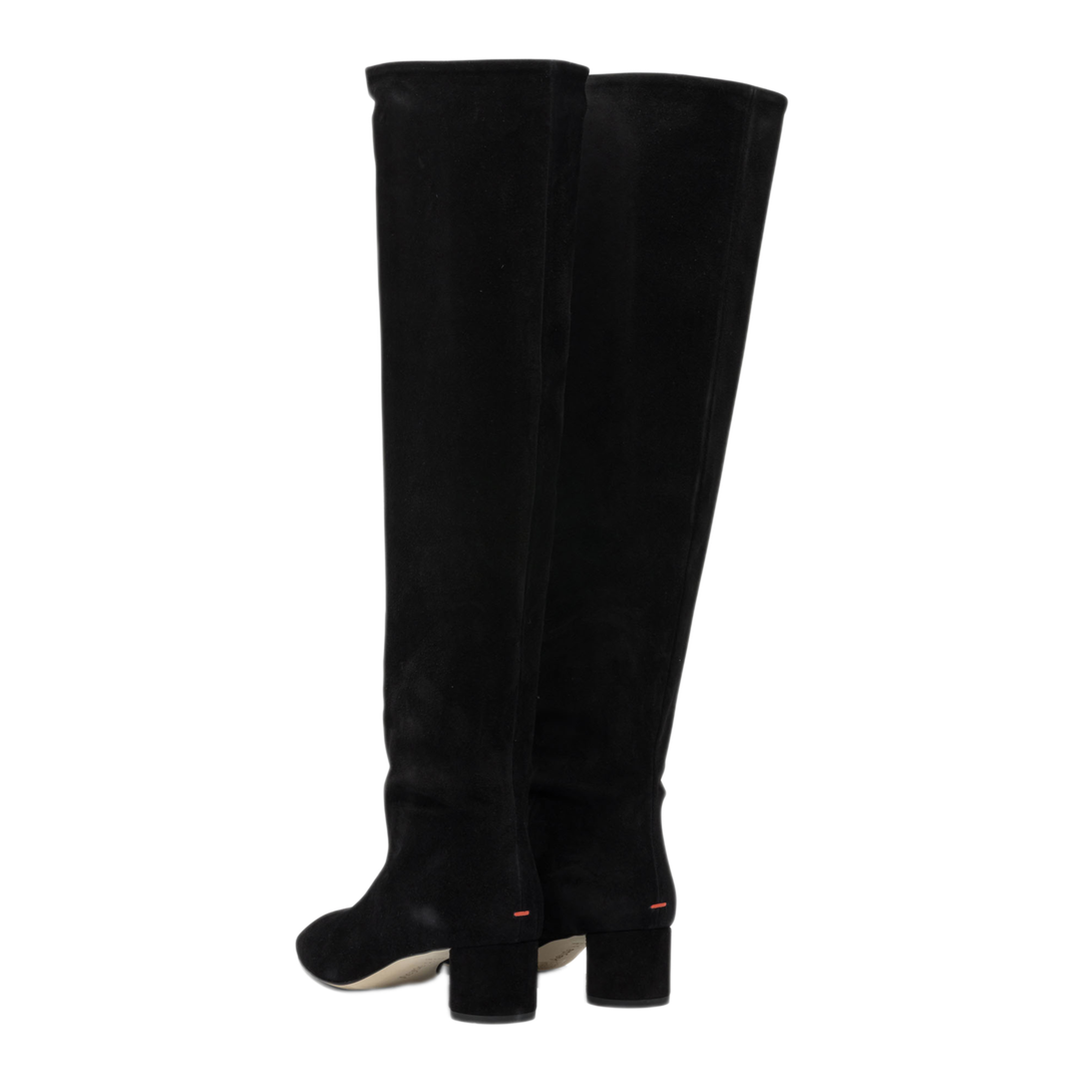 MAYFEYR - Aeyde - Willa 55 Mm Knee High Boots - WILLACOWSUEDELEATHERBLACK