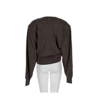 MAYFEYR - Magda Butrym - Knot Sweater - 348726BROWN