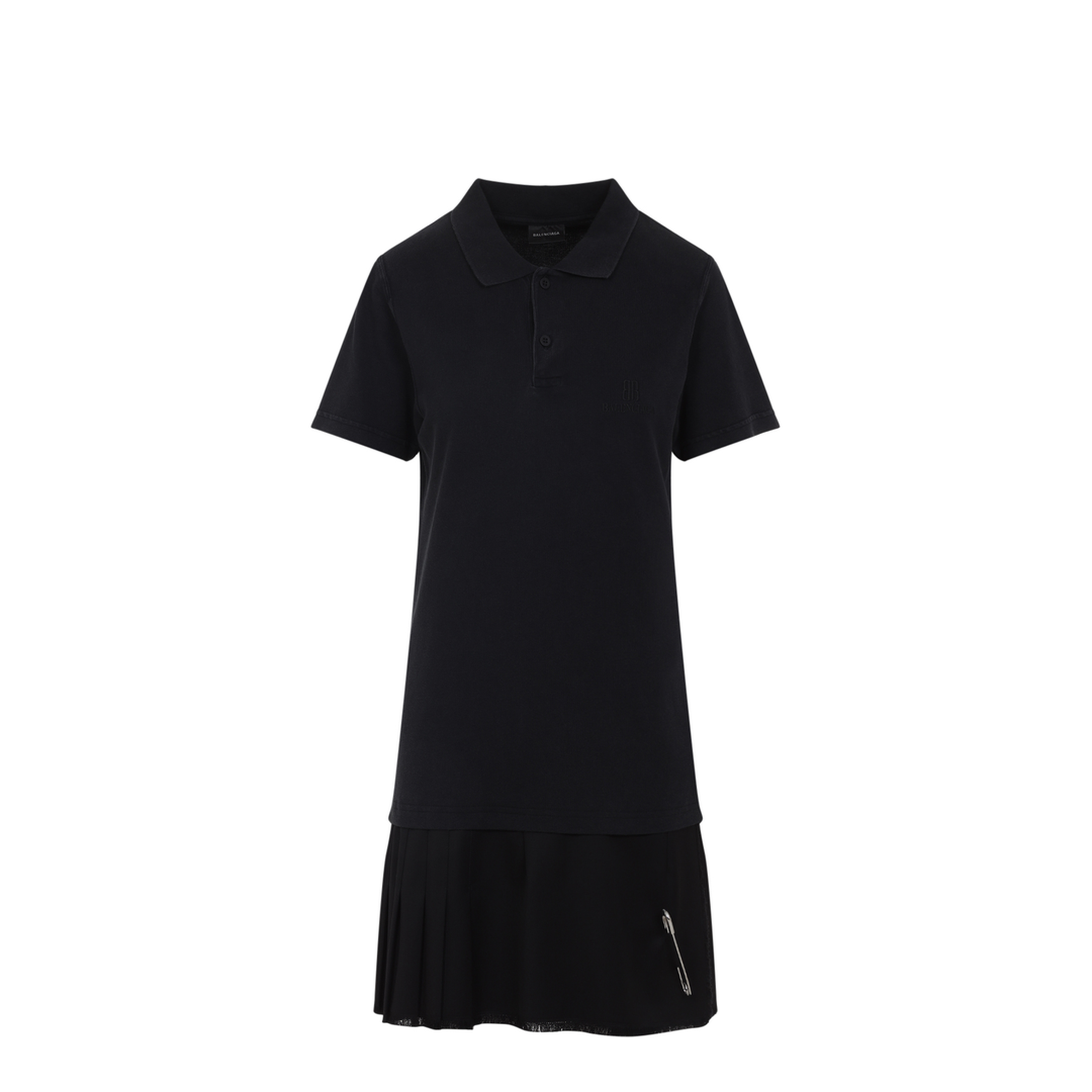 MAYFEYR - Balenciaga - Layered Polo Mini Dress - 838784TOT03