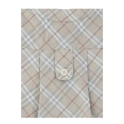 MAYFEYR - Burberry Kids - Check Cotton Playsuit - 8089277