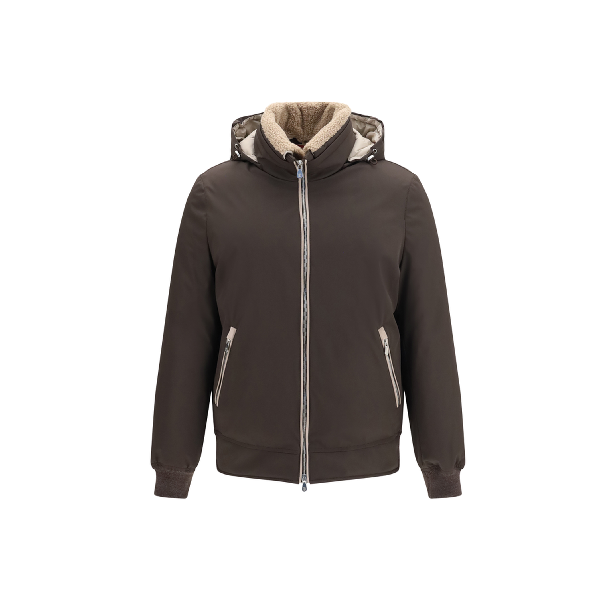 MAYFEYR - Brunello Cucinelli - Nylon Down Jacket With Removable Hood - MV4061606