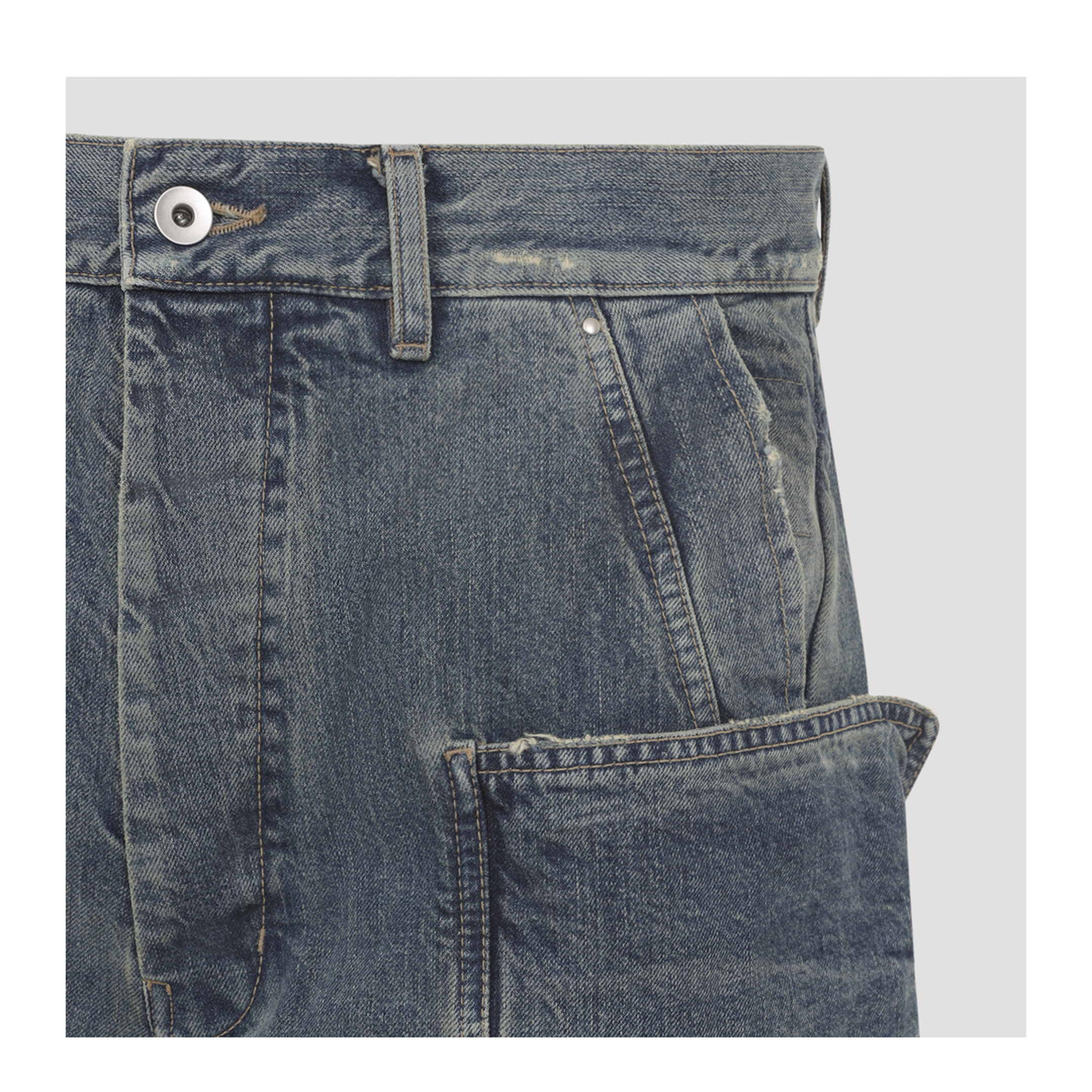 MAYFEYR - Rick Owens - Stefan Cargo Pants - DU01F4368DWB06