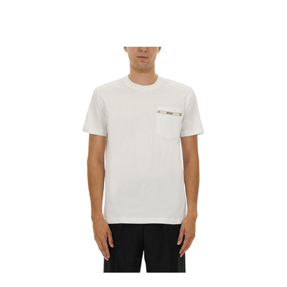 Embroidered Organic Cotton Jersey T-Shirt
