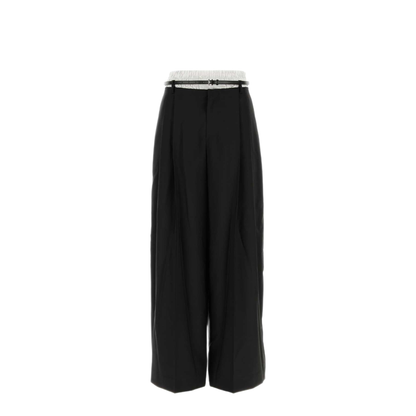 MAYFEYR - Alexander Wang - Mid Rise Belted Tailored Pant - 1WC4264058011