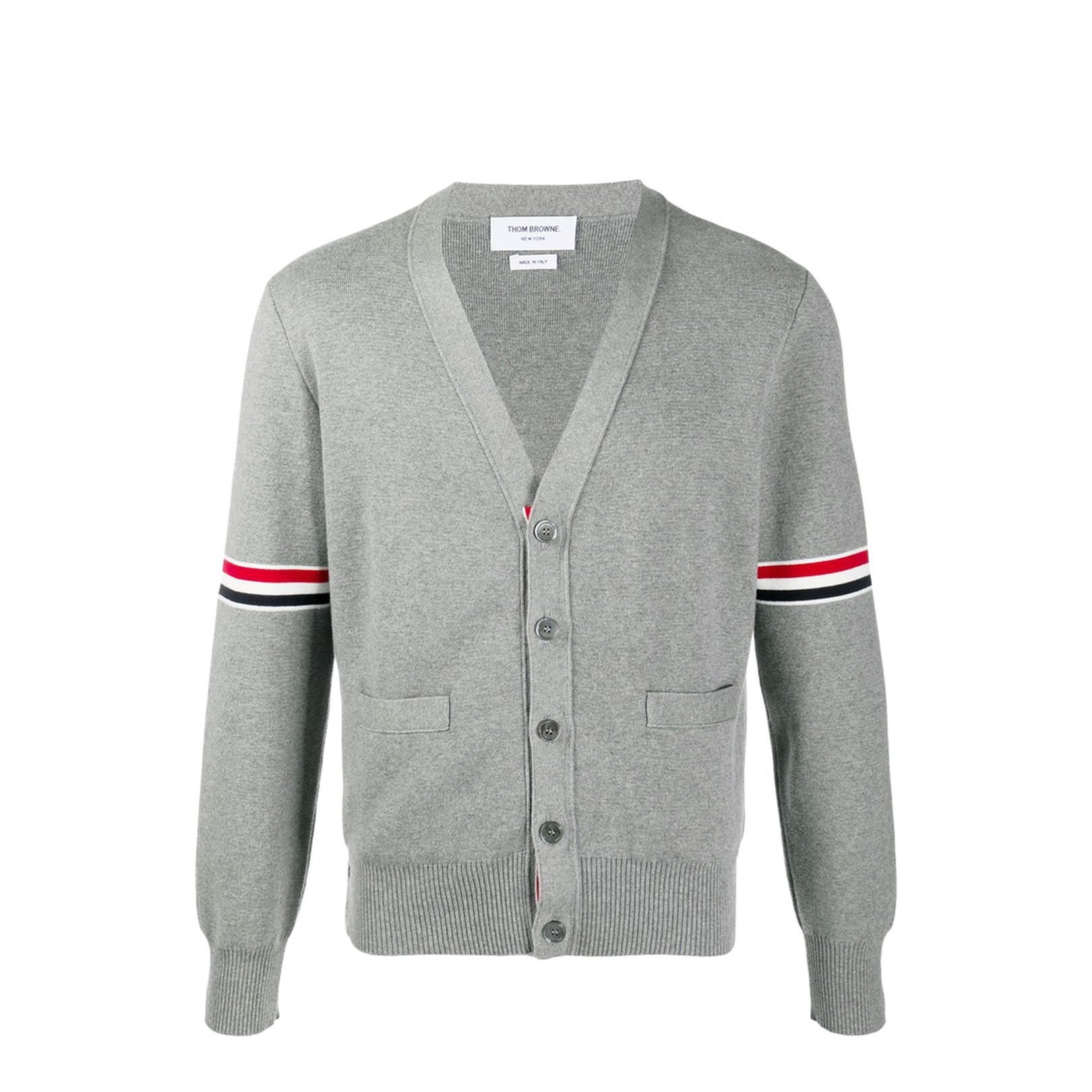 RWB Armband Cardigan - Light Grey