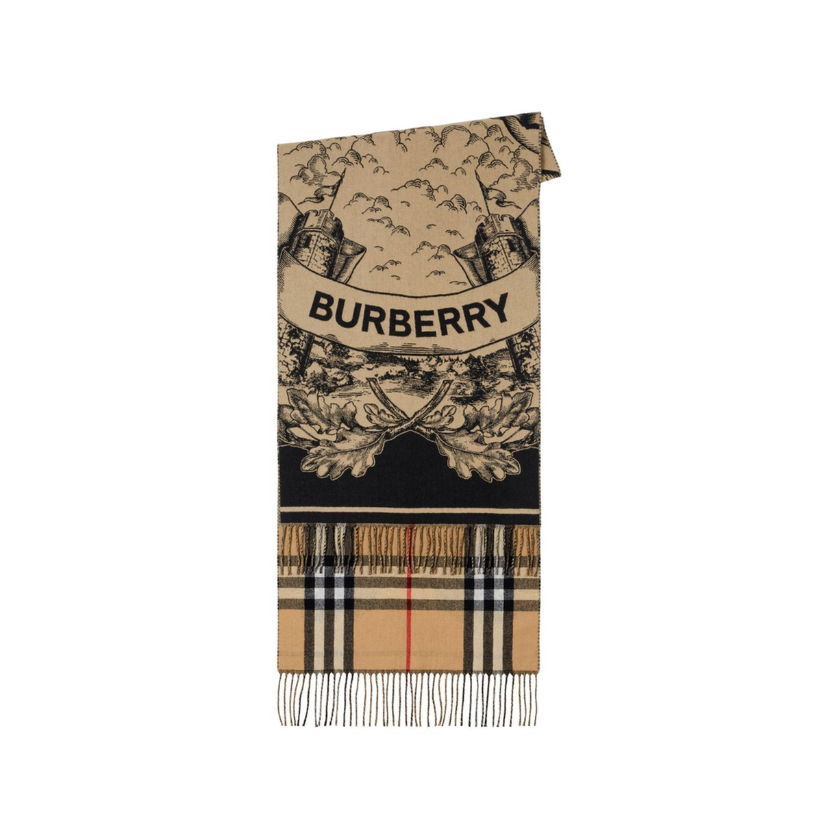 MAYFEYR - Burberry - Cashmere Scarf Beige - 8073768A7026