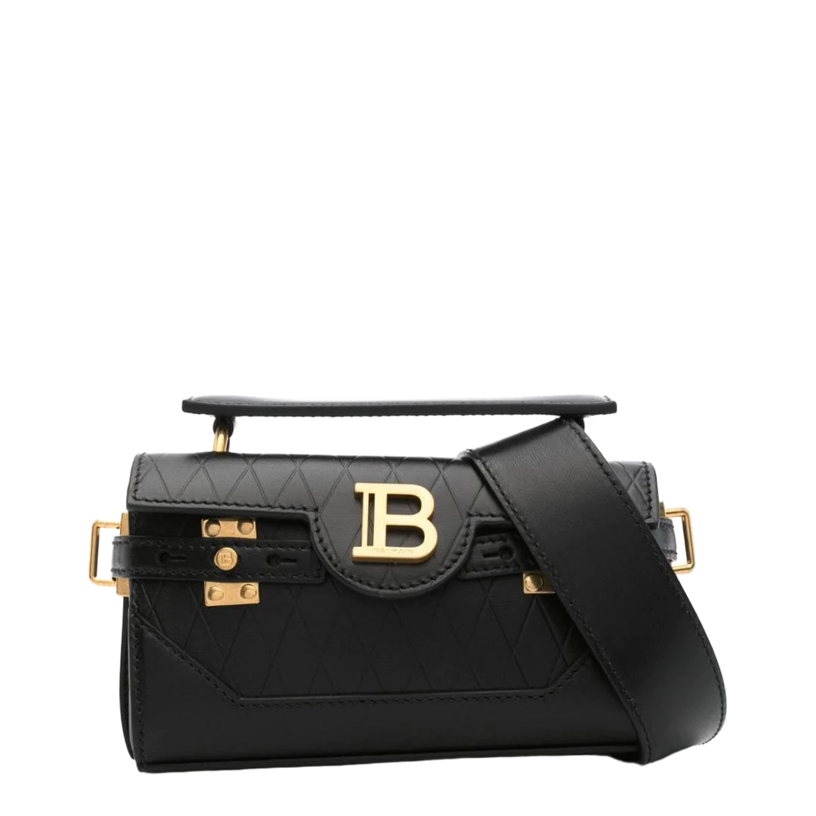 B-Buzz 19 Embossed Calfskin Bag