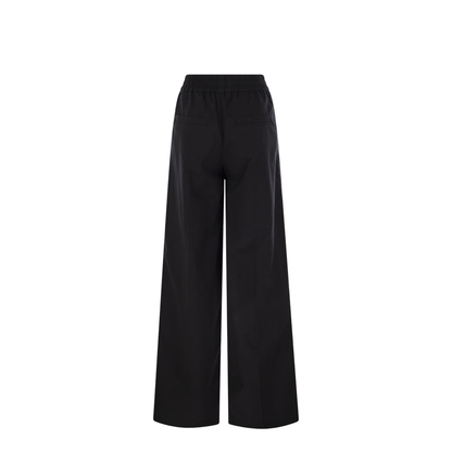 Loose Fit Cotton Trousers