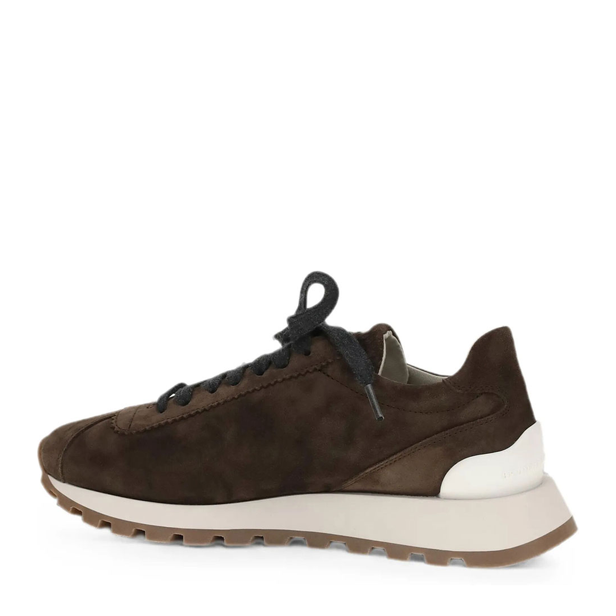 Suede Runners With Shiny Tab