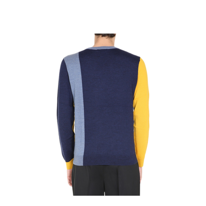 MAYFEYR - JW ANDERSON - Crew Neck Sweater - KW0344YN0008888NAVY