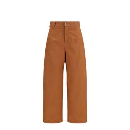 MAYFEYR - Chloè - Cotton Canvas Barrel-Leg Pants - CH26APA19041