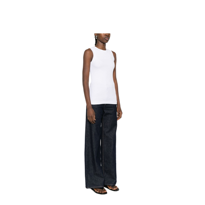 Cotton Tank Top - White