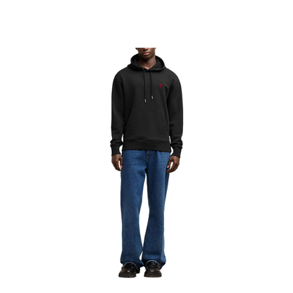 Black Red De Coeur Hoodie