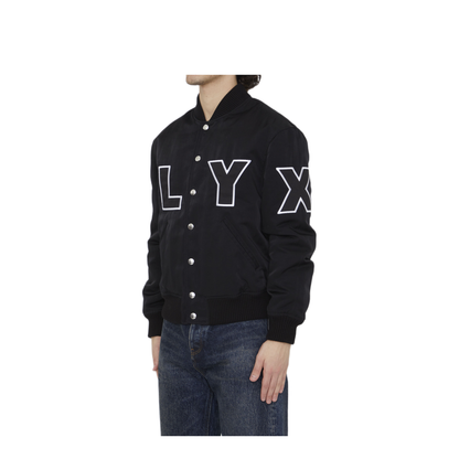 MAYFEYR - Alyx - Logo Varsity Bomber Jacket - AAMOU0377FA01BLK0001