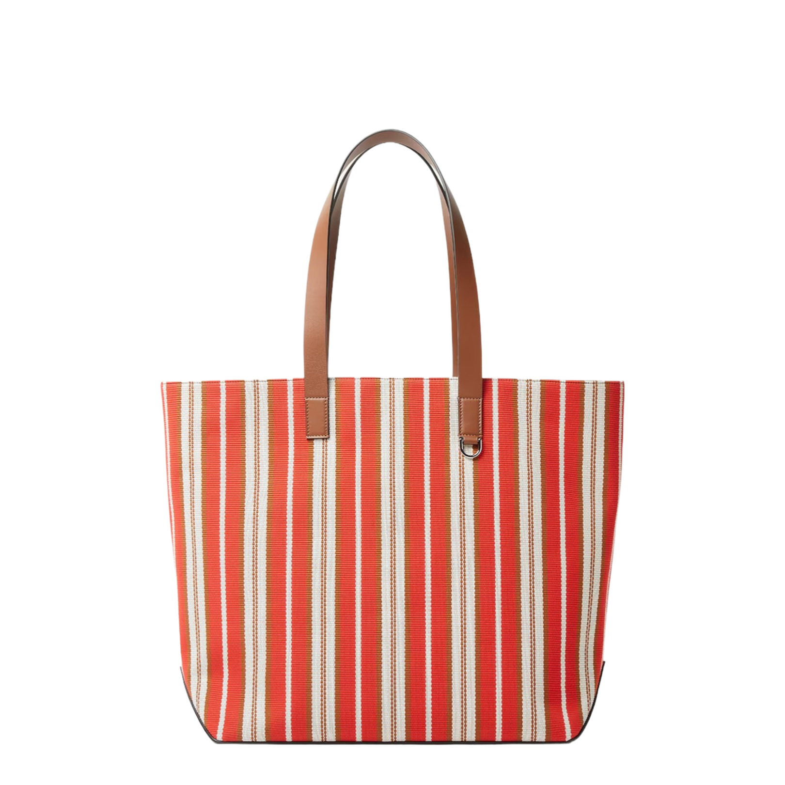 Shopping Bag Medium Multicolor Stripe Printed Canvas Bag