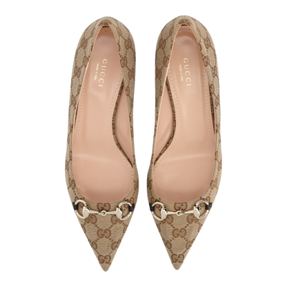 With Heel Beige