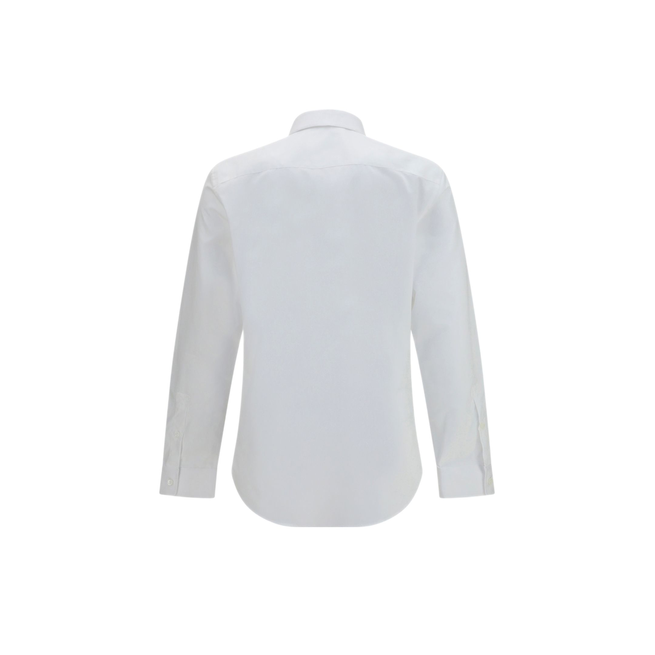 MAYFEYR - Burberry - Cotton Shirt With Check Trims - 8127274