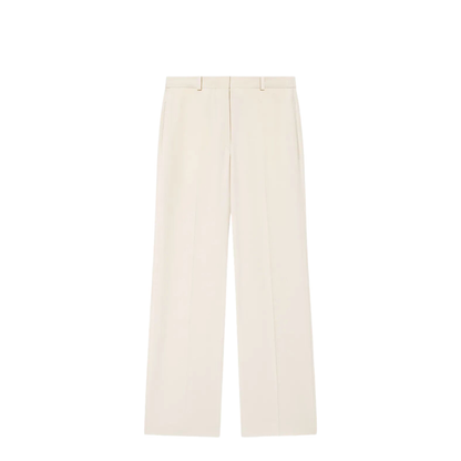 MAYFEYR - Isabel Marant - Neonda Flowing Crepe Pleated Suit Pants - PA0643FBD1F02I